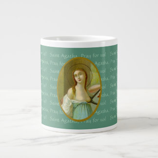 St. Agatha (M 003) 20 oz. Jumbo Coffee Mug #1