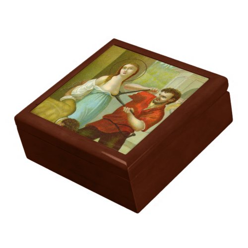 St Agatha M 003 Keepsake Box