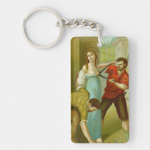 St Agatha M 003 Keychain