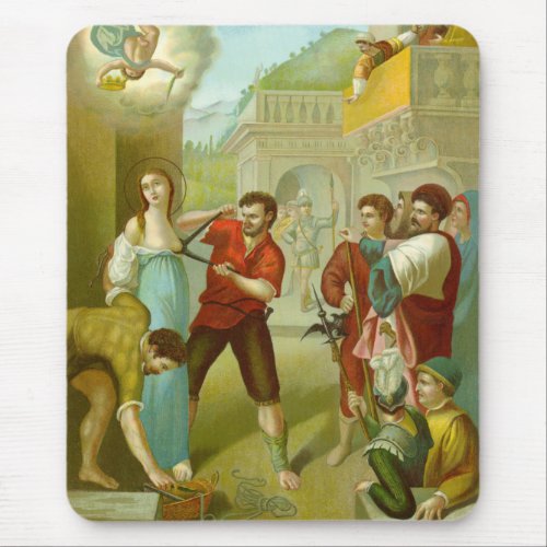 St Agatha M 003 Mouse Pad