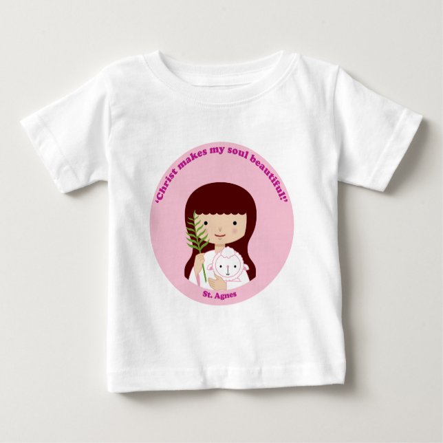 St. Agnes Baby T-Shirt (Front)