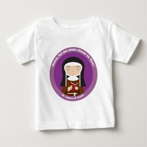 St Agnes of Assisi Baby T_Shirt