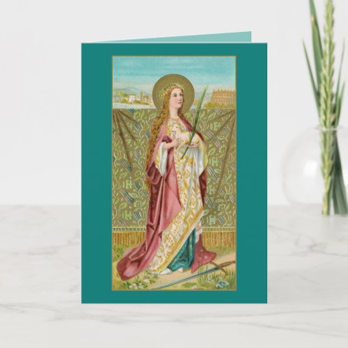 St Agnes of Rome BC 01 Card