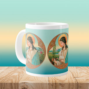 St. Agnes of Rome (BK 006) Jumbo Mug