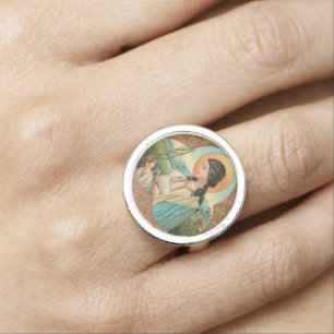 St. Agnes of Rome (BK 006) Ring