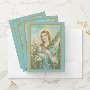 St. Agnes of Rome (MH 01) Pocket Folder