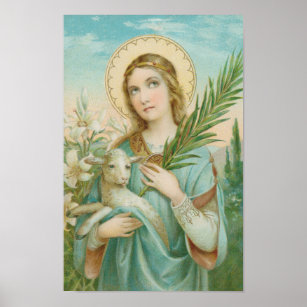 St. Agnes of Rome (MH 01) Poster