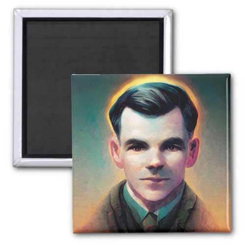 St Alan Turing magnet