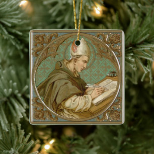 St. Albert the Great (BK 013) Ceramic Ornament