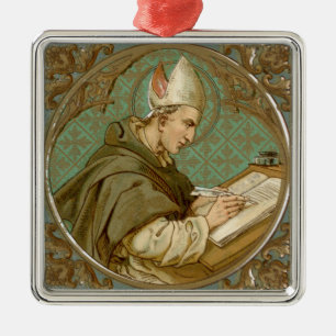 St. Albert the Great (BK 013) Metal Ornament