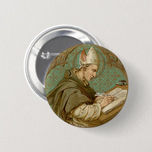 St. Albert the Great (BK 013) Round Button