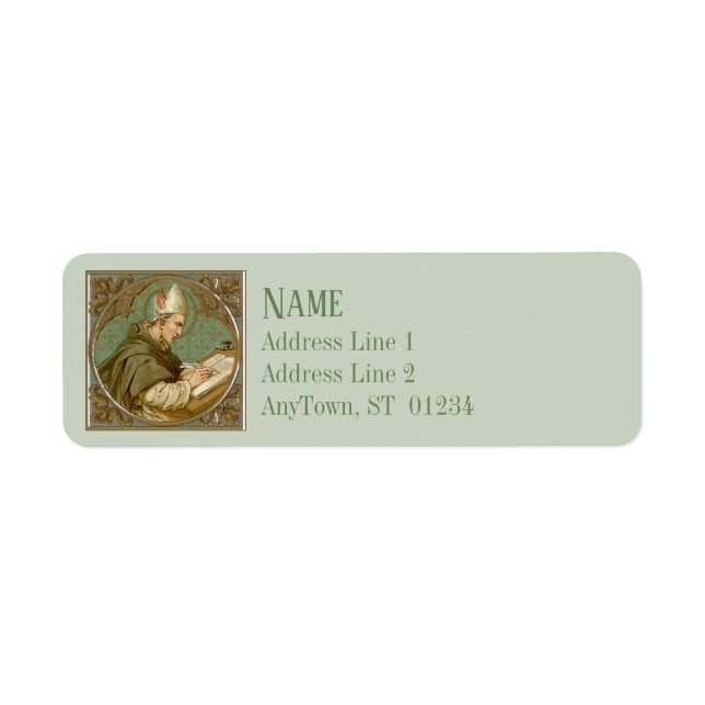 St. Albert the Great (BK 013) (Style 2) Label (Front)