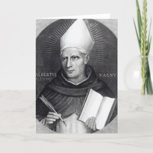 St Albertus Magnus 1851 Card
