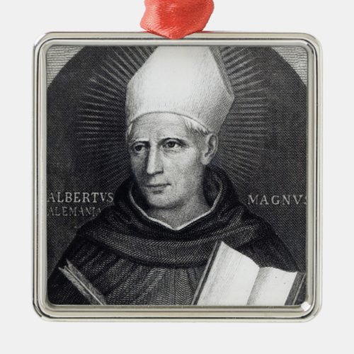 St Albertus Magnus 1851 Metal Ornament