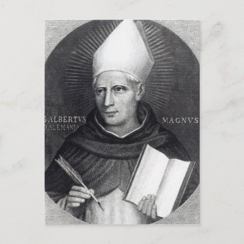 St Albertus Magnus 1851 Postcard
