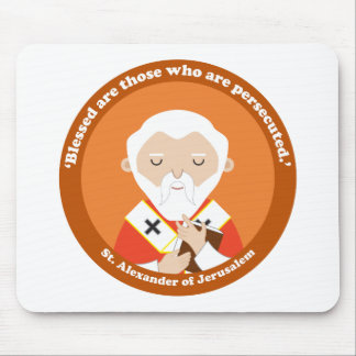 St. Alexander of Jerusalem Mouse Pad