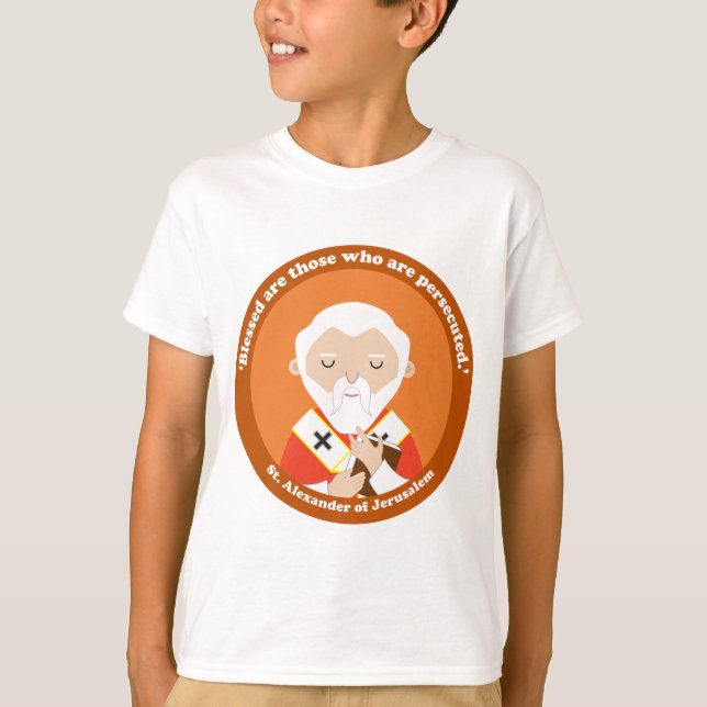 St. Alexander of Jerusalem T-Shirt (Front)