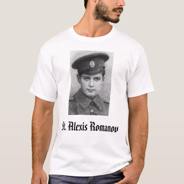 St. Alexie, St. Alexis Romanov T-Shirt (Front)