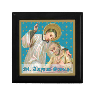St. Aloysius Gonzaga & Plague Victim (M 006) Gift Box