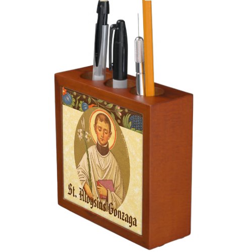 St Aloysius Gonzaga PM 01 2_Sided Pencil Holder