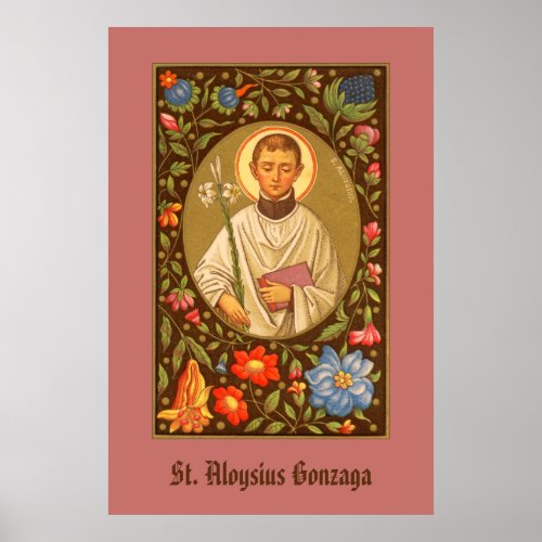 St Aloysius Gonzaga PM 01 Poster 1