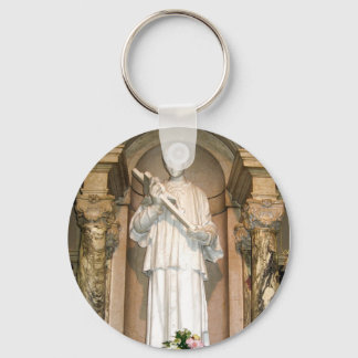 St. Aloysius Gonzaga Statue Keychain