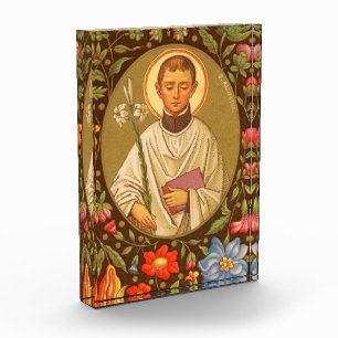 St. Aloysius (PM 01) Vertical Acrylic Plaque 2
