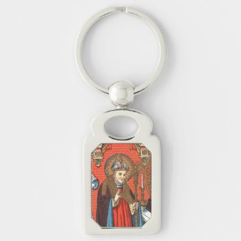 St. Alphonsus Liguori (sau 039) Keychain by Saints_Aplenty at Zazzle