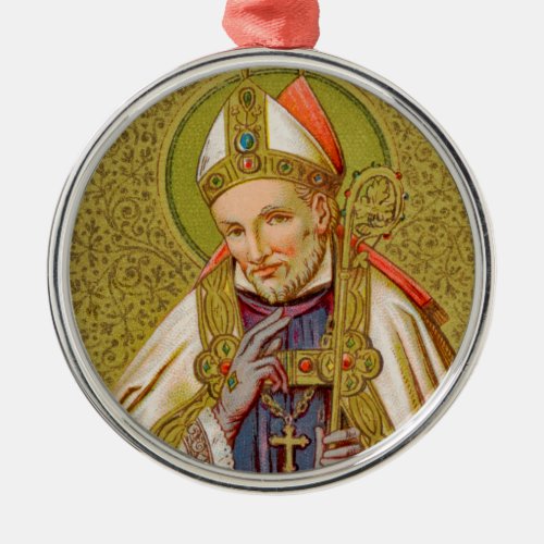 St Alphonsus Liguori SNV 02 Round Metal Ornament