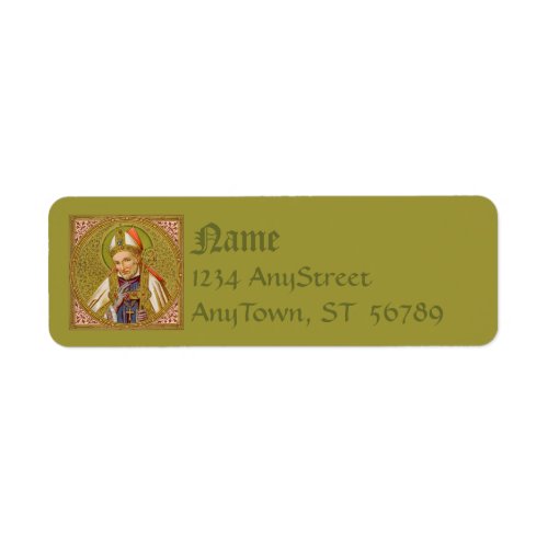 St Alphonsus Liguori SNV 02 Square Label