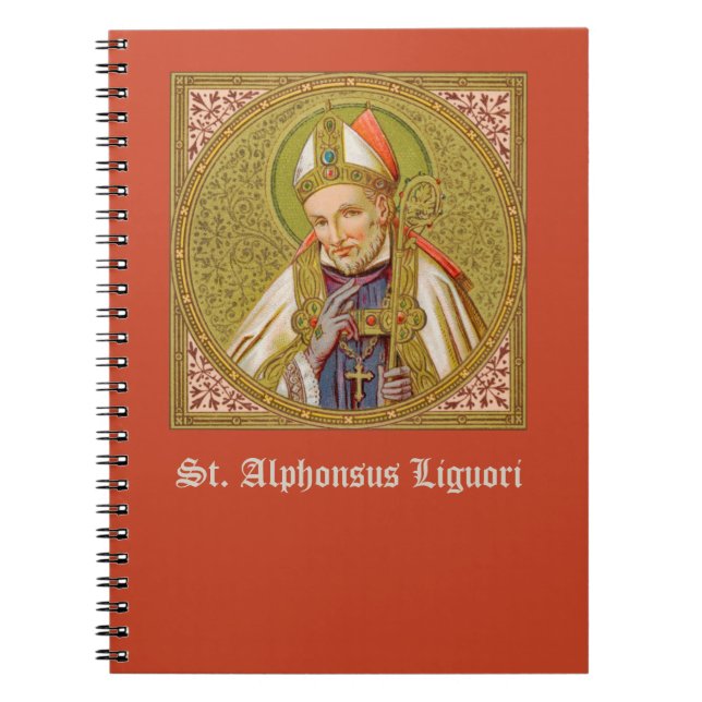 St. Alphonsus Liguori (SNV 02) (Square) Notebook (Front)
