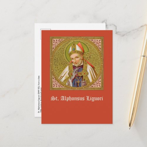 St Alphonsus Liguori SNV 02 Square Postcard