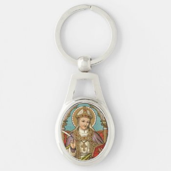 St. Alphonsus Liguori (vvp 005) Keychain by Saints_Aplenty at Zazzle