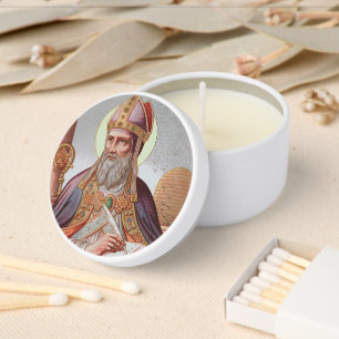 St. Ambrose of Milan (BEN 001) Mini Candle Favors