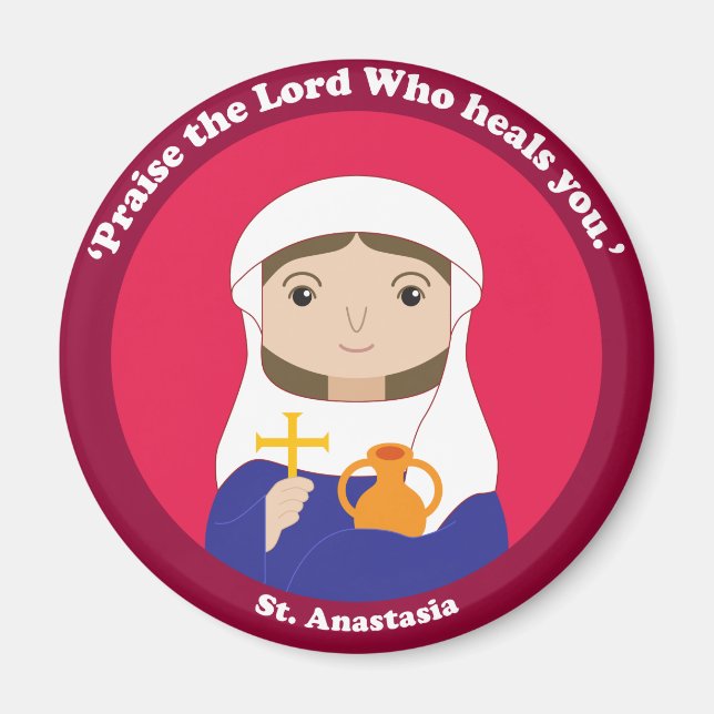 St. Anastasia Magnet (Front)