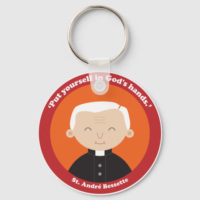 St. André Bessette Keychain (Front)