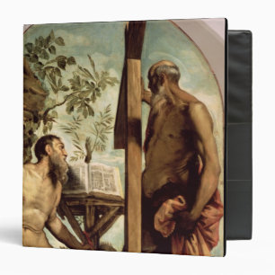 St. Andrew and St. Jerome 3 Ring Binder