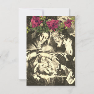 St. Andrew Christmas Novena Religious Card