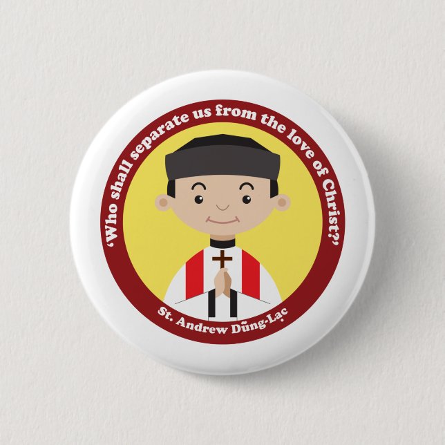 St. Andrew Dung Lac Button (Front)