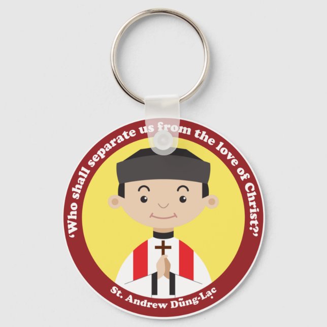 St. Andrew Dung Lac Keychain (Front)