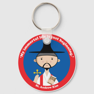 St. Andrew Kim Keychain