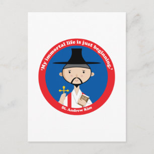 St. Andrew Kim Postcard
