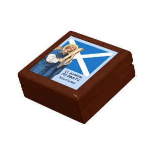 St. Andrew the Apostle and the Flag of Scotland Gift Box