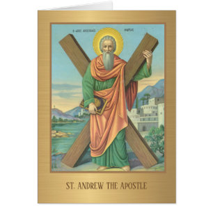 St. Andrew the Apostle Catholic Prayer Cards