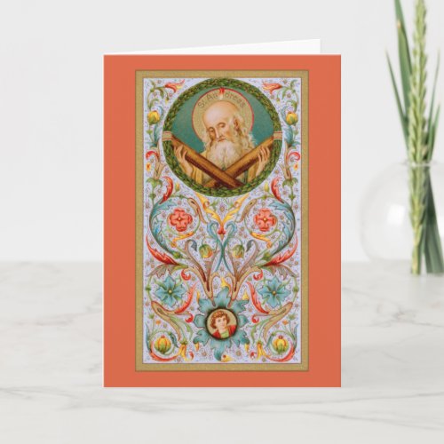 St Andrew the Apostle JMAS 02 Blank Greeting Card