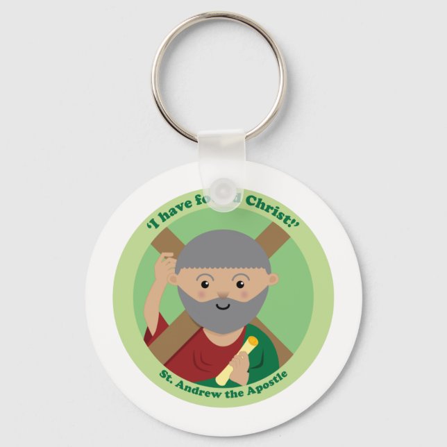 St. Andrew the Apostle Keychain (Front)