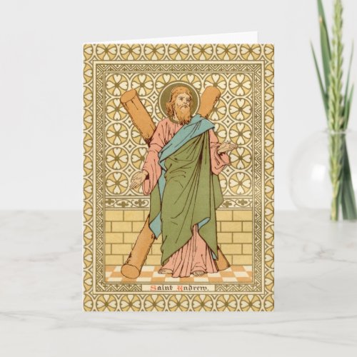St Andrew the Apostle RLS 01 Blank Greeting Card