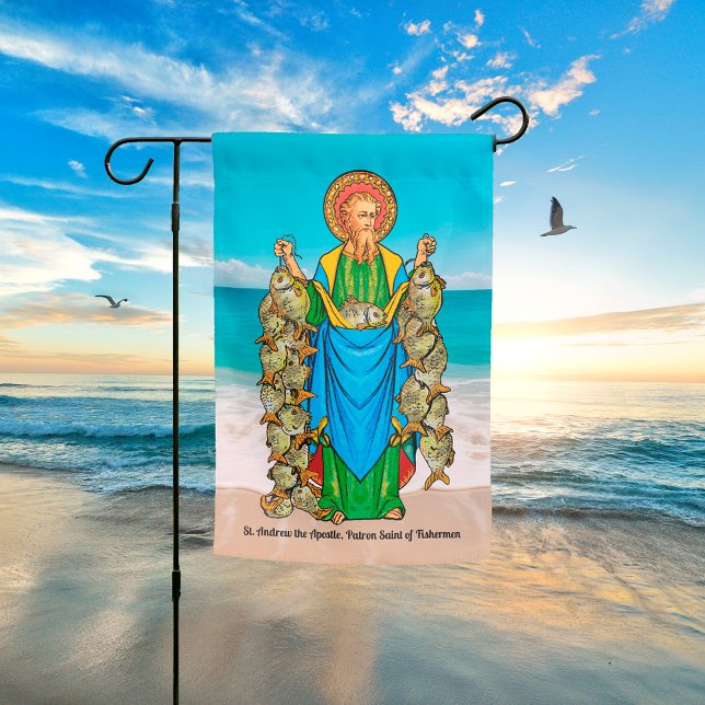 St Andrew the Fisherman Garden Flag (Creator Uploaded)