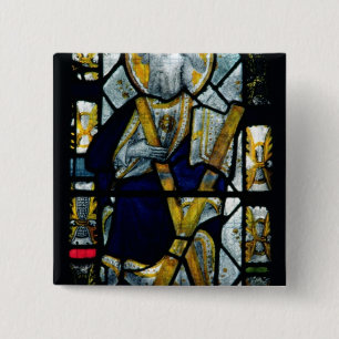 St. Andrew with Saltire Cross, British Button