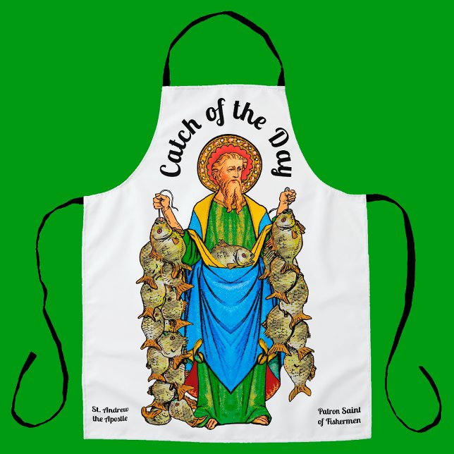 St Andrew's Catch of the Day (Plain) Apron (Creator Uploaded)